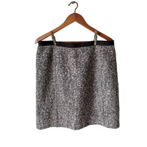 Talbots Tweed Pencil Skirt Size 12 Petite